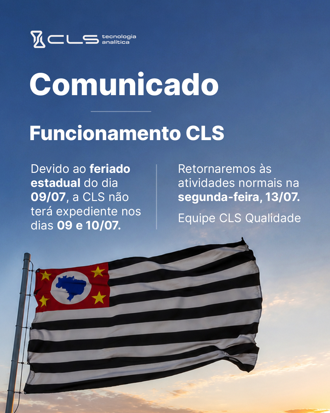 Comunicado Jogo do Brasil